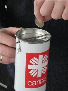 Caritas-Sammeldose