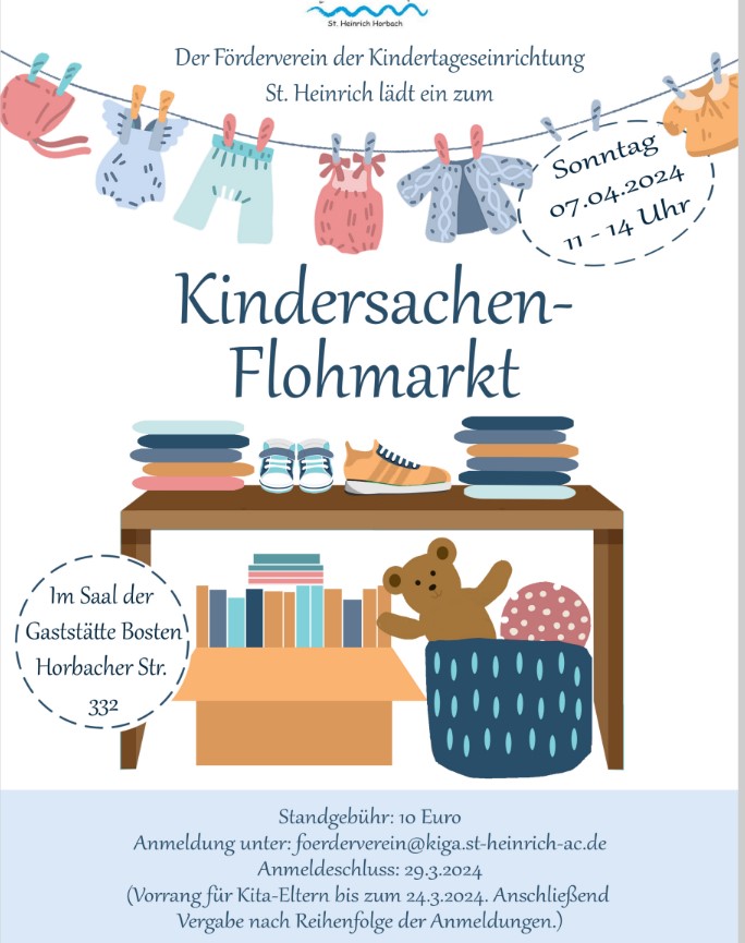 Kindersachen-Flohmarkt