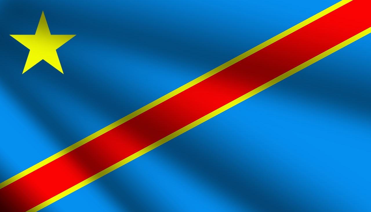 Flagge Kongo