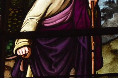 Josef mit Wanderstab