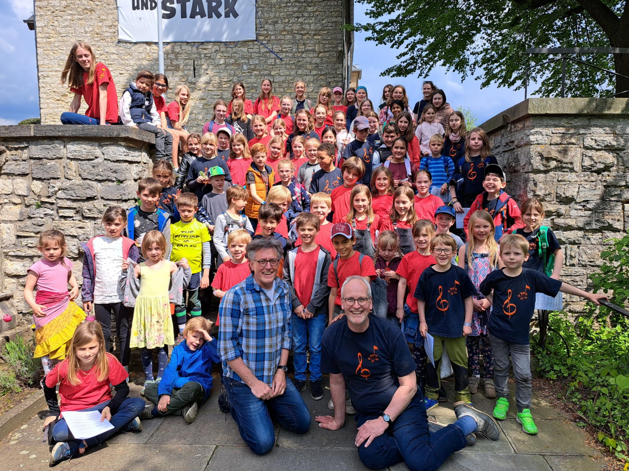 Gruppenbild Kinderchortag