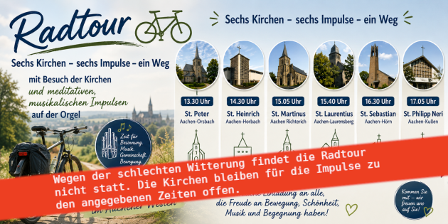 Radtour 2026 Absage