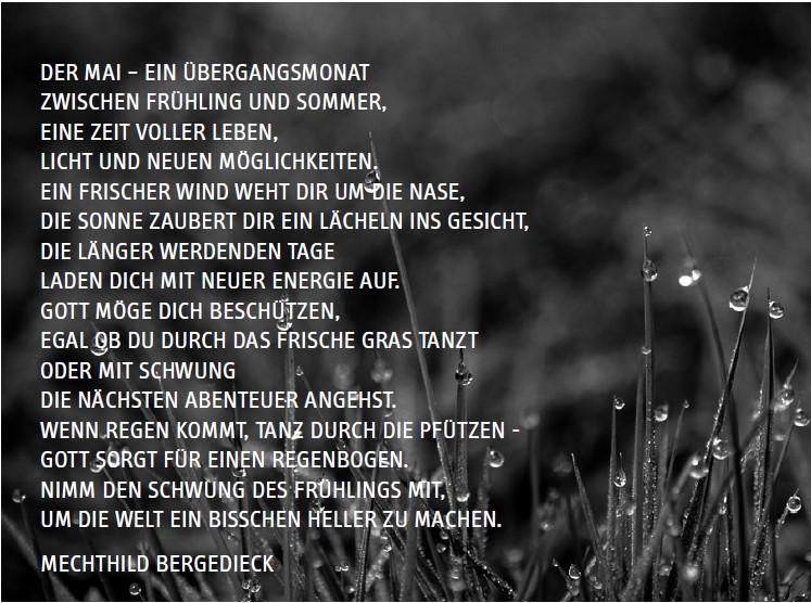 Segenswunsch Mai 2025