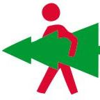 Pfadfinder holen Baum